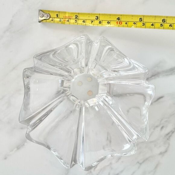Orrefors Orion Crystal Bowl Centerpiece Small - Picture 3 of 7
